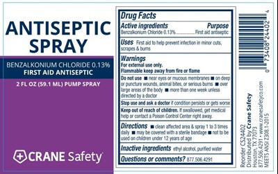 CS 2 AntisepticSpray 2oz Label.jpg CS 2 Anti - CS 2 AntisepticSpray 2oz Label